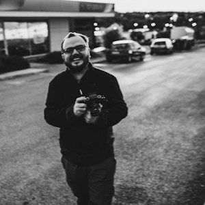 Richard Hanáčik s fotoaparátem
